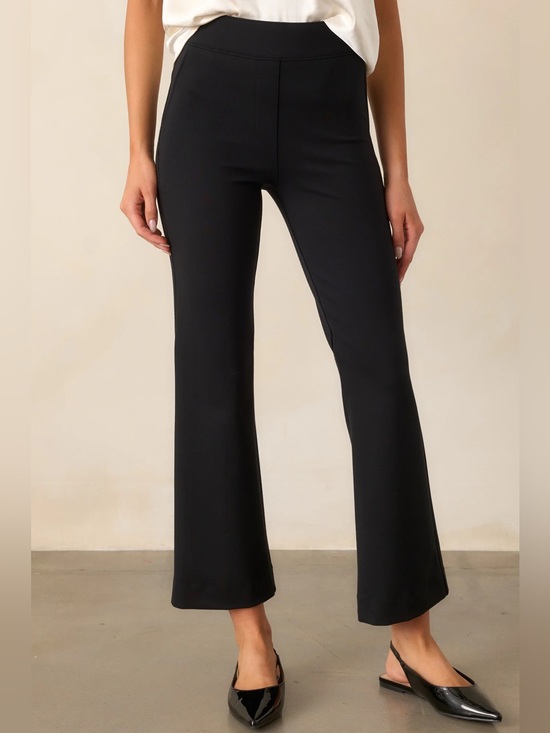 Felina Pants - Women’s Flare Black Trousers Size Large